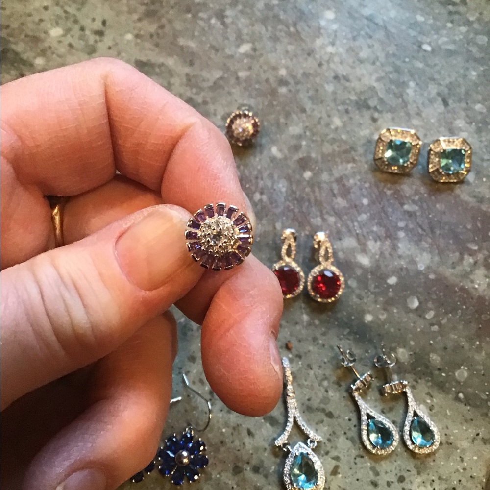 Sterling silver earrings